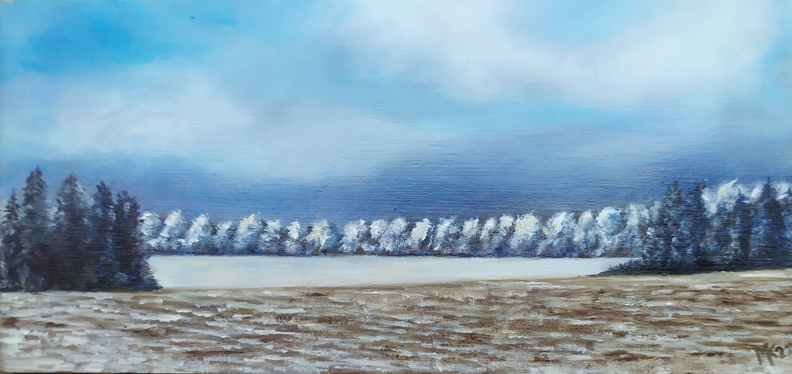 Bij het huis van Peter en Anneke