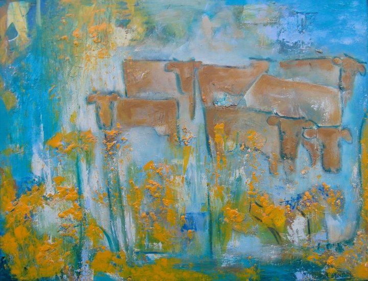 tussen de boterbloemen