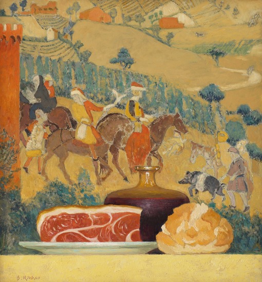 Stilleven met fresco