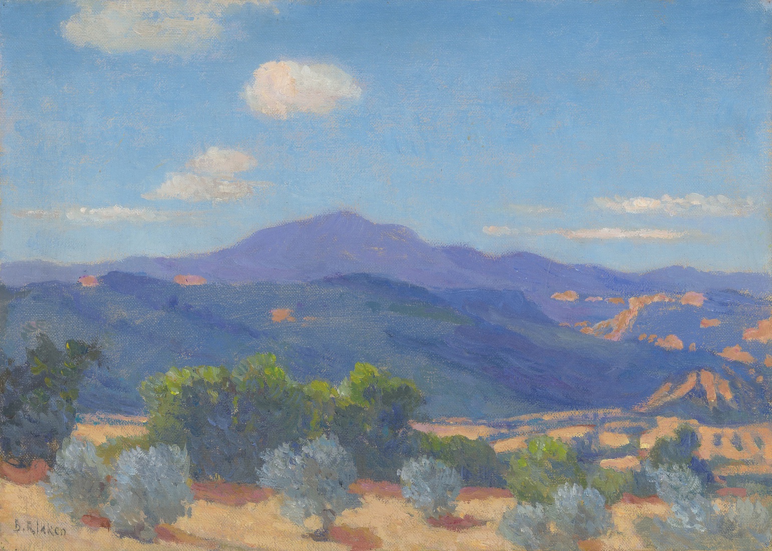 Tiber valley near Giove