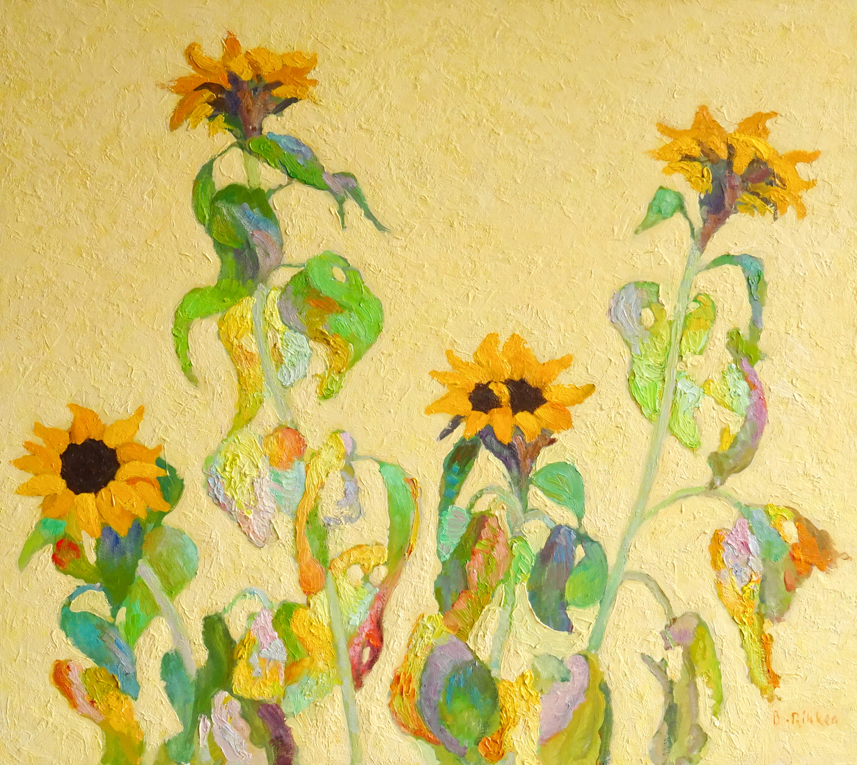 Sunflowers yellow