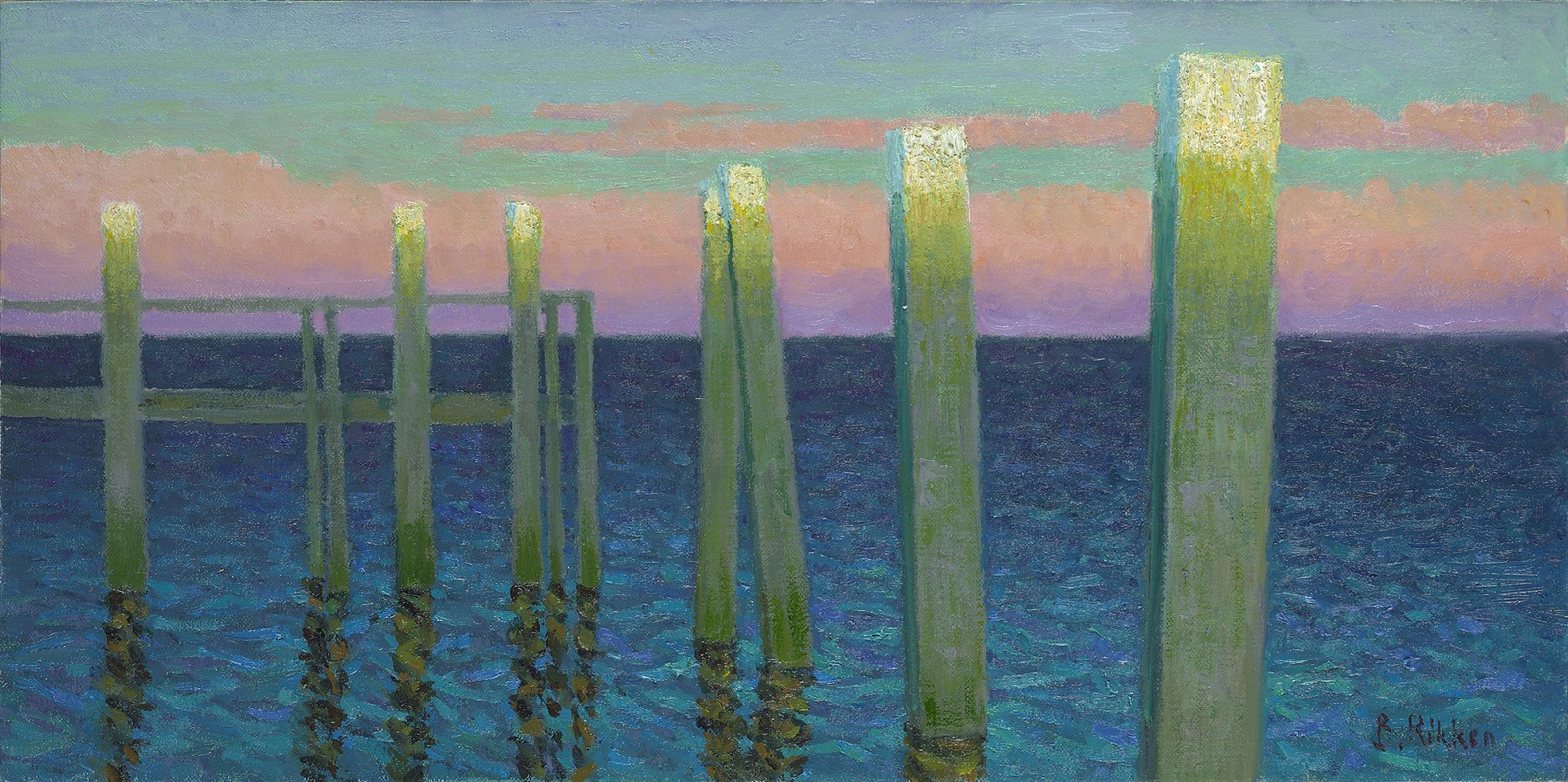 Dukdalven in avondlicht