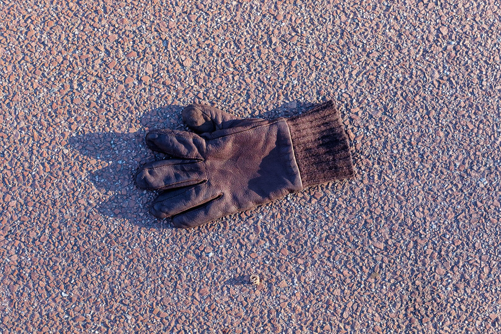 op fietspad in de zon