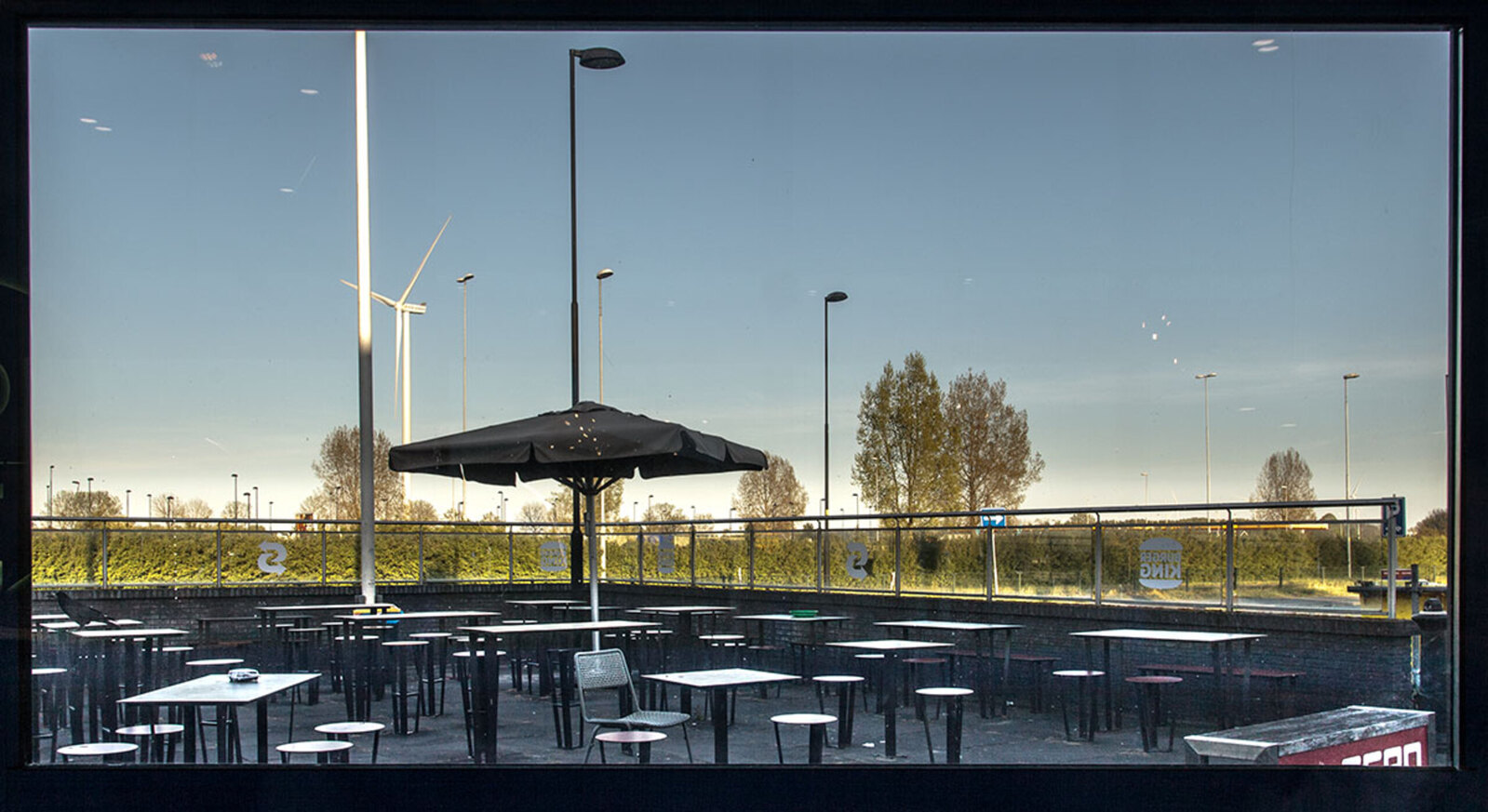 Wegrestaurant en parkeerplaats De Lucht, A2 bij Bruchem