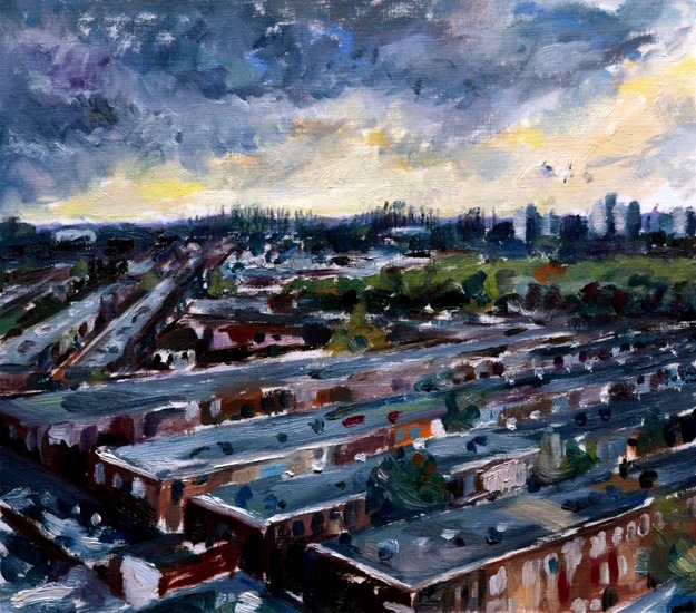 skyline van Den Haag