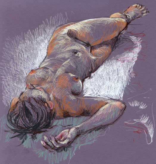 Noor liggend vanaf hoofd