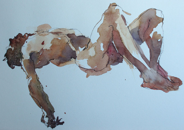 Jos liggend achterover