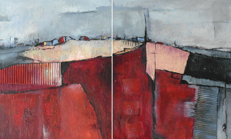 geabstraheerd landschap II