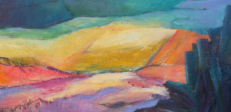 abstract landschap I