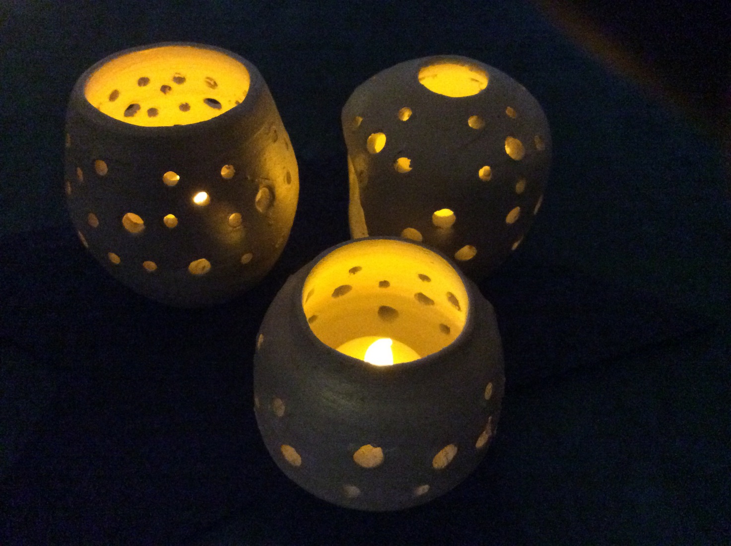 Waxinelichtjes houder/ kaarsenstandaard