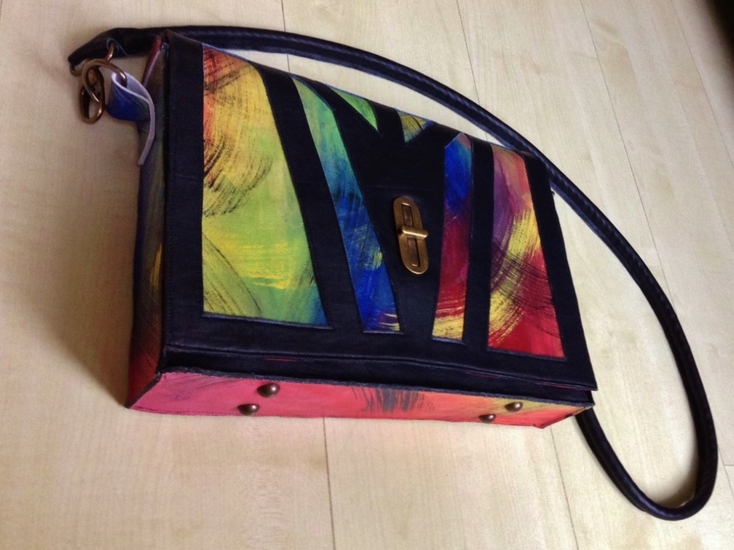 Regenboog tas