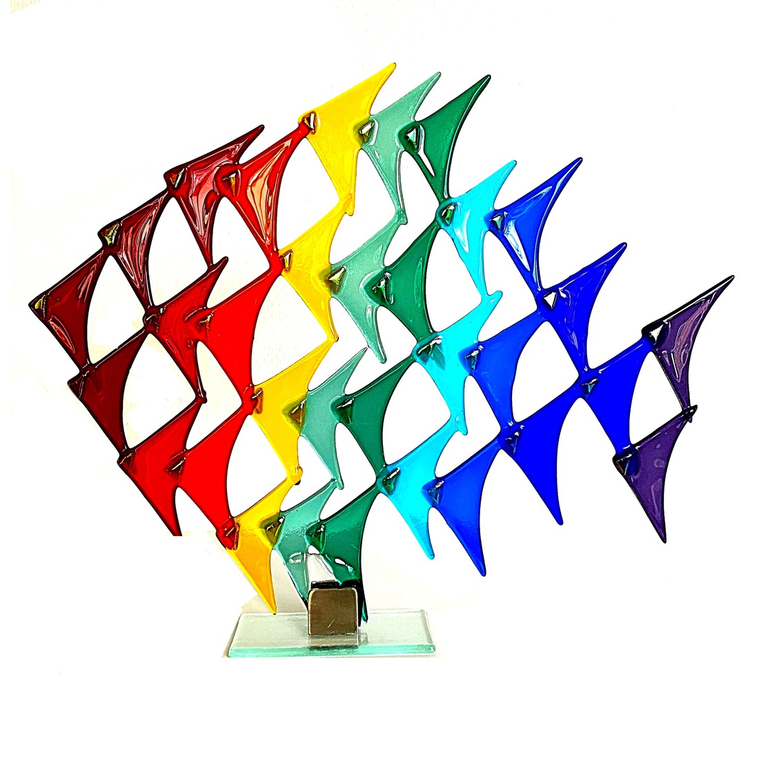 fishful thinking rainbow colored