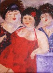 De mooie ''dikke dames'' worden op diverse manieren op het doek vastgelegd. Meestal zeer realistisch, soms abstract, maar altijd met een knipoog naar de werkelijkheid.