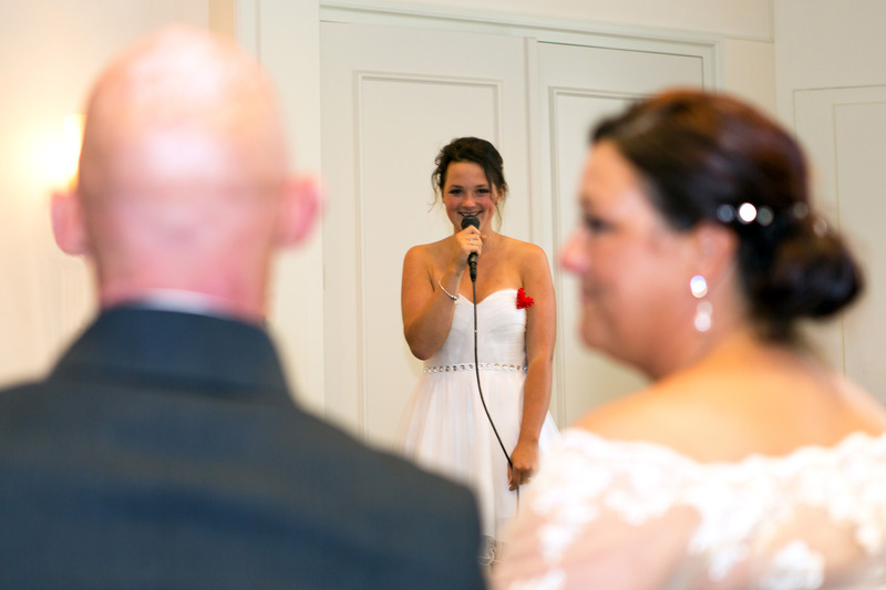 Optreden van dochter