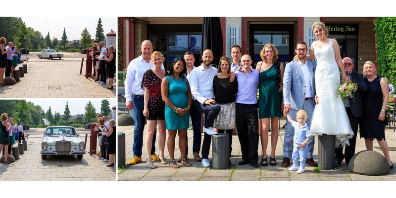 Aankomst Feestlocatie