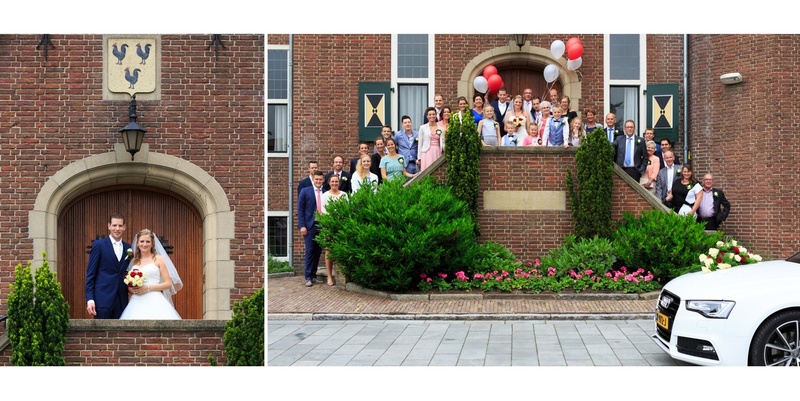 Aankomst Gemeentehuis