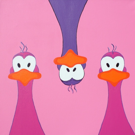 Grappige Stuisvogels