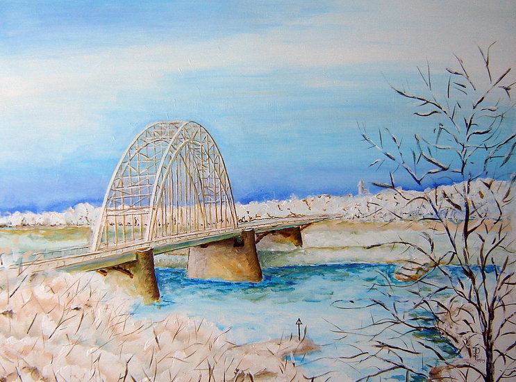 winter/waalbrug