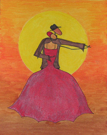 Dansen in het maanlicht