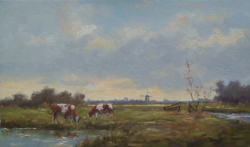 ochtend in de polder - 0436