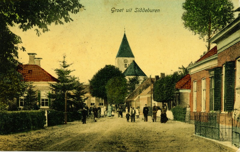 Hoofdweg Switters - NH-kerk kleur