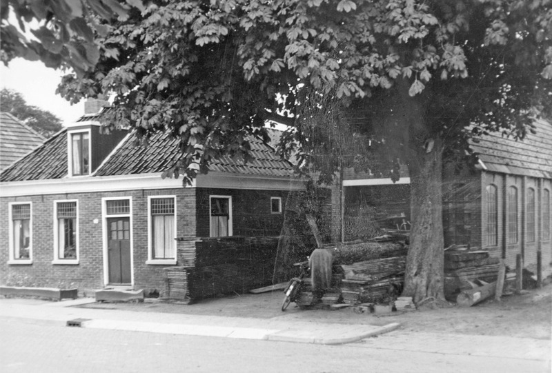 Hoofdweg 134 uitvaartonderneming Zweep ca 1965
