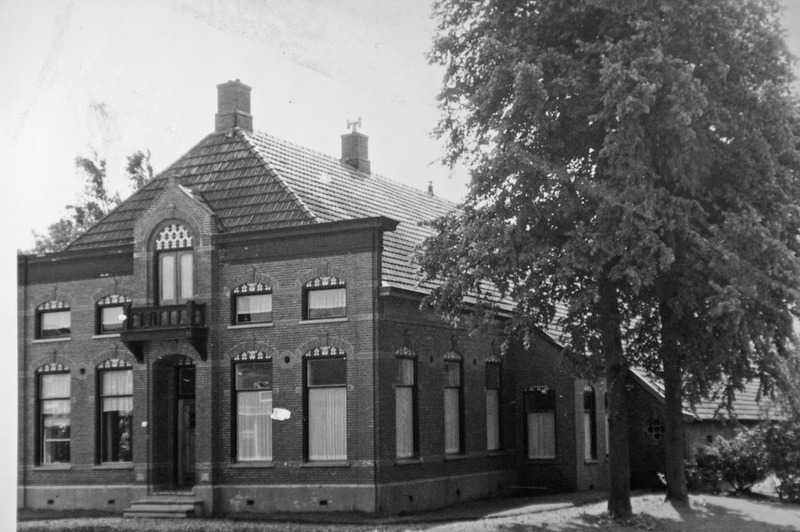 Hoofdweg 183 Boerderij Traas ca 1965