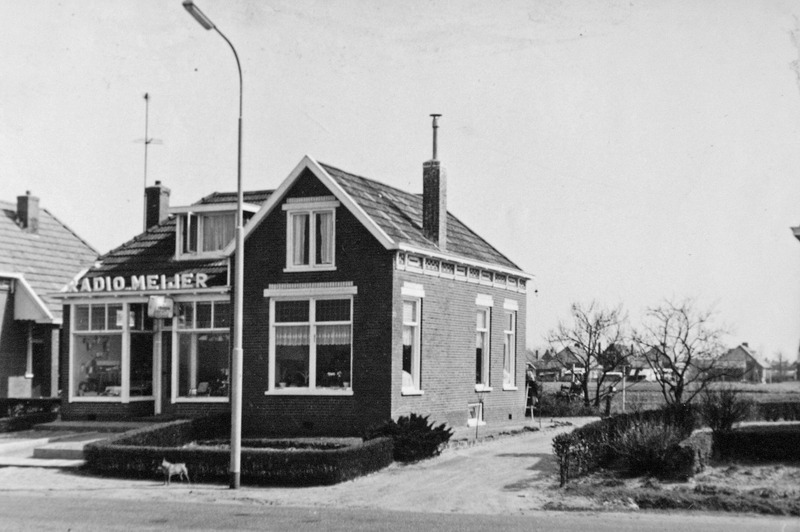 Damsterweg 21 H Meijer radiohandelaar ca 1965