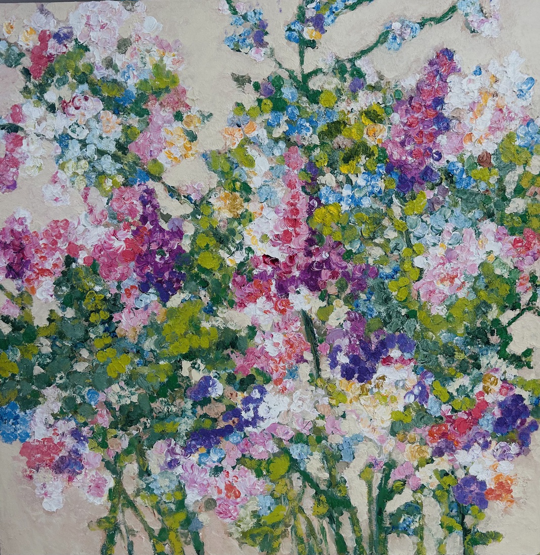 Fresh flowers on the table