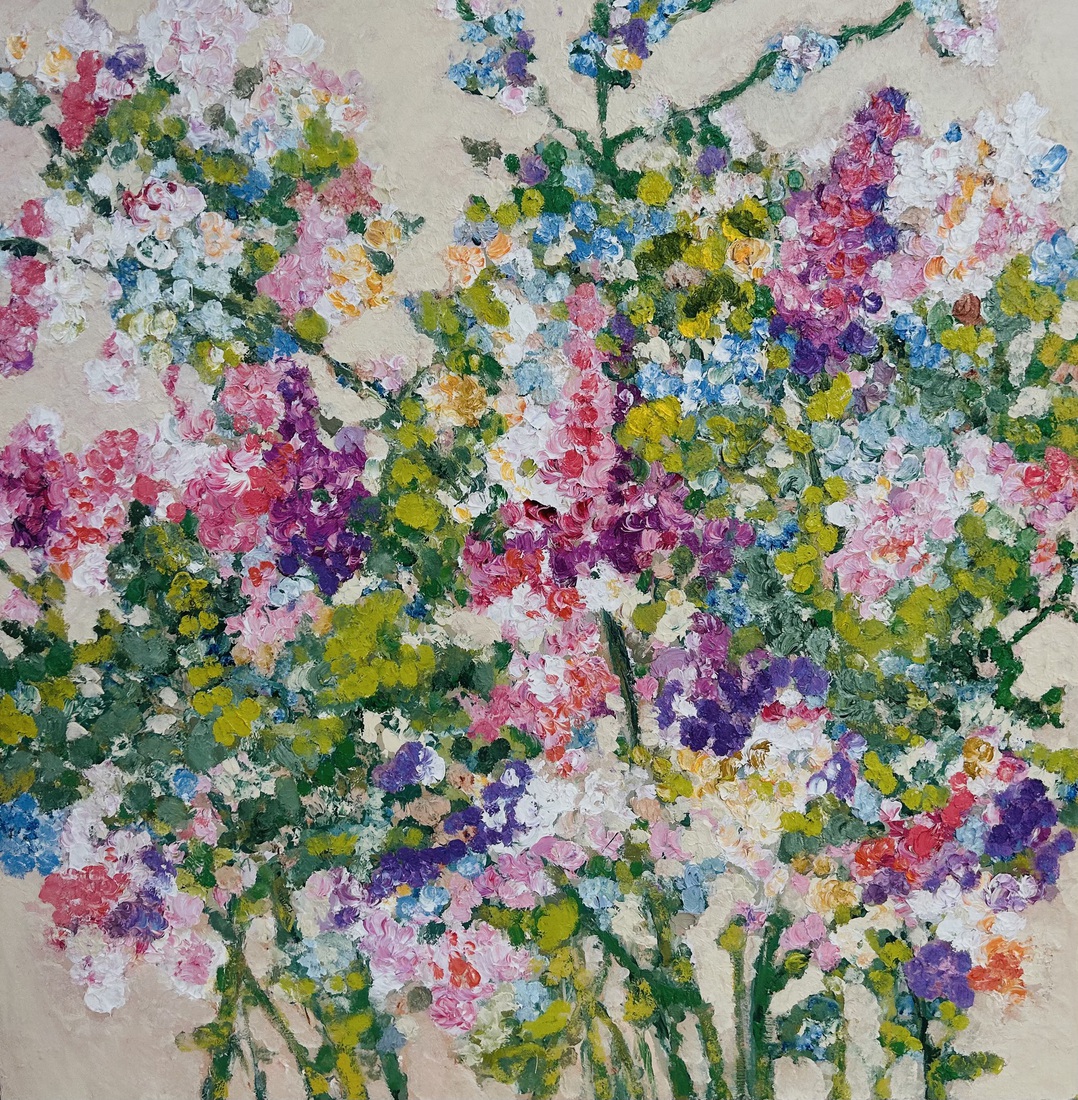 Fresh flowers on the table