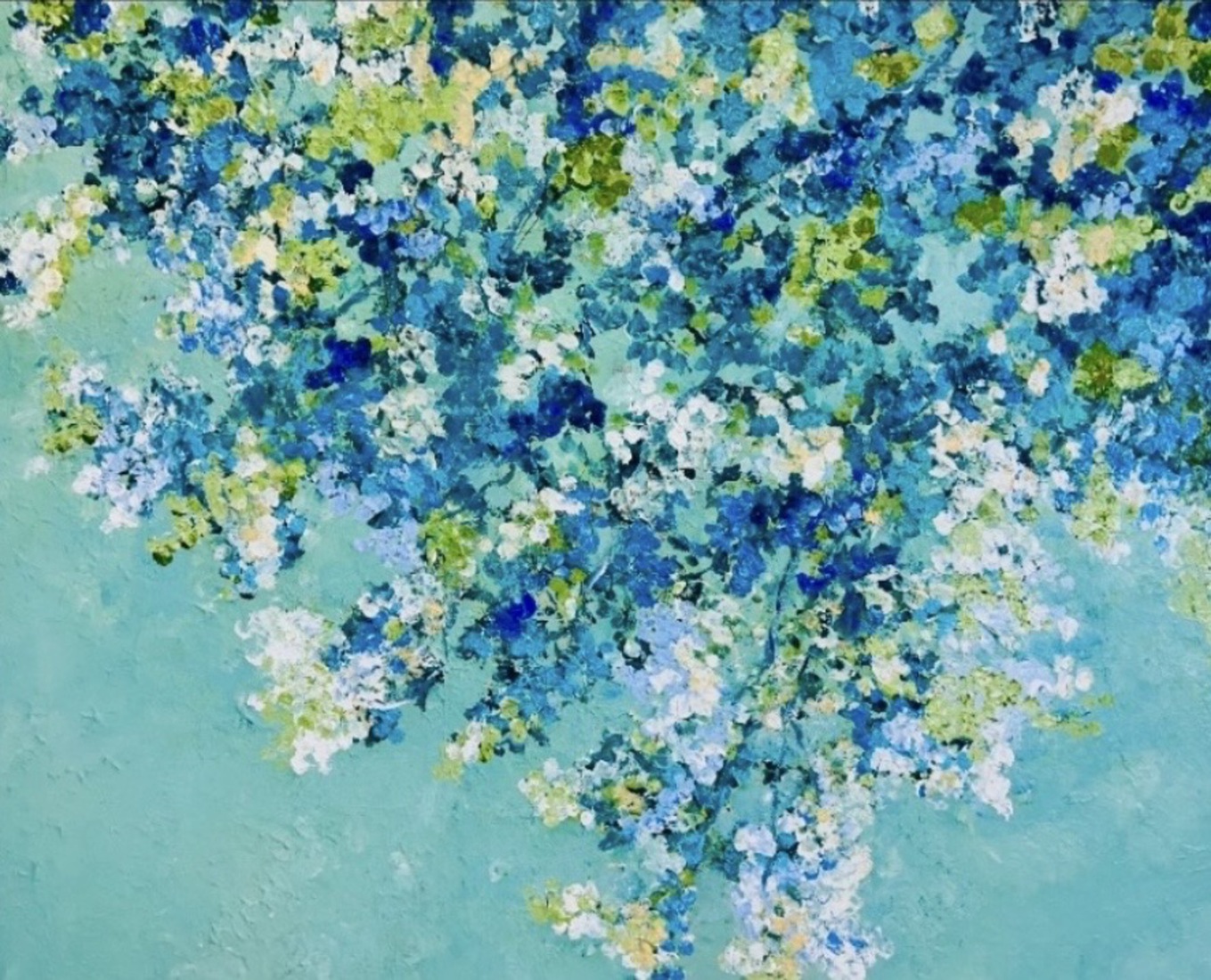 Lost in the blue