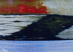 De stijging van de zeespiegel staat centraal in het werk van Kunstcollectief Kustwerk. Als fotograaf en schilder ben ik opnamen gaan beschilderen, vergroten of verkleinen in de computer. Van het resultaat een foto maken die ik weer beschilder. Zo ontstaat uiteindelijk een merkwaardige realiteit die ik afdruk op fotografisch aquarelpapier.