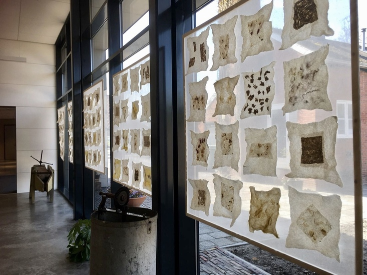 viltinstallatie voor De Kruidhof hortus fan Fryslân