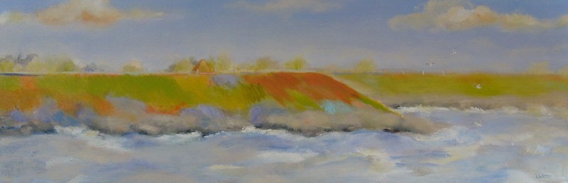 Voorjaar aan de dijk