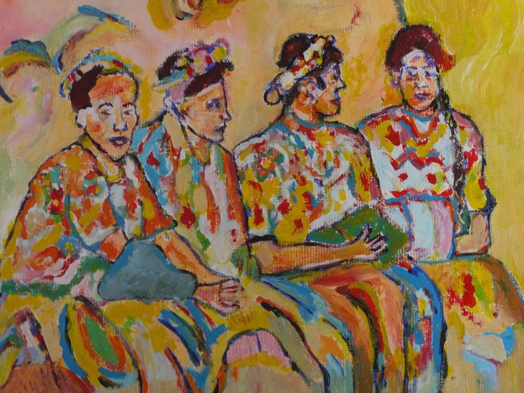 Vrouwen in Guatemala