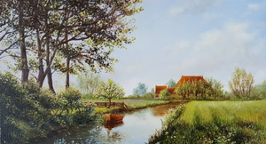 Het Hollandse landschap inspireert al honderden jaren heel veel kunstenaars. Maar ook buiten Nederland is er heel veel moois te vinden. Daar zullen in deze groep ook voorbeelden van te zien zijn.
