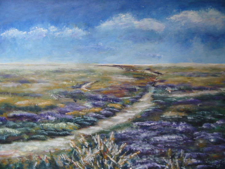 Lamsoor in de kwelder