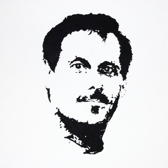portret pop art