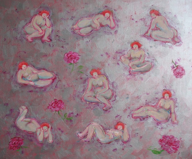 compositie met vrouwen