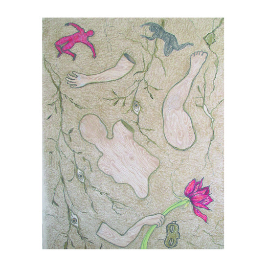 Femme en bois
