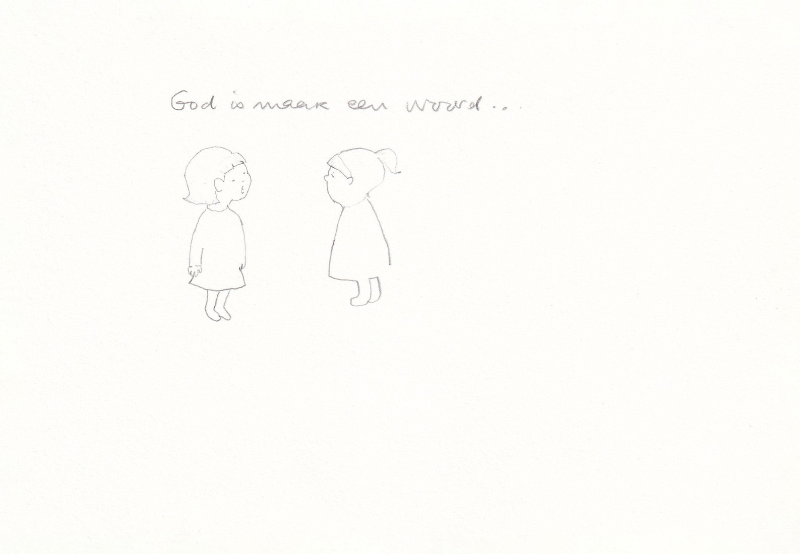 God is maar een woord..