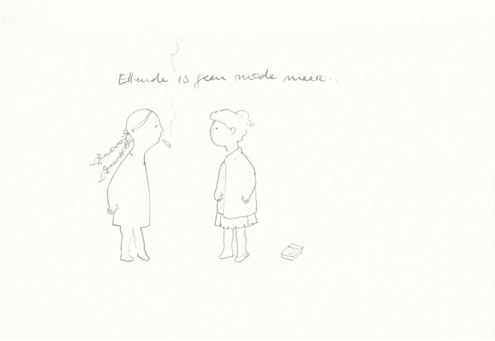 Ellende is geen mode meer..