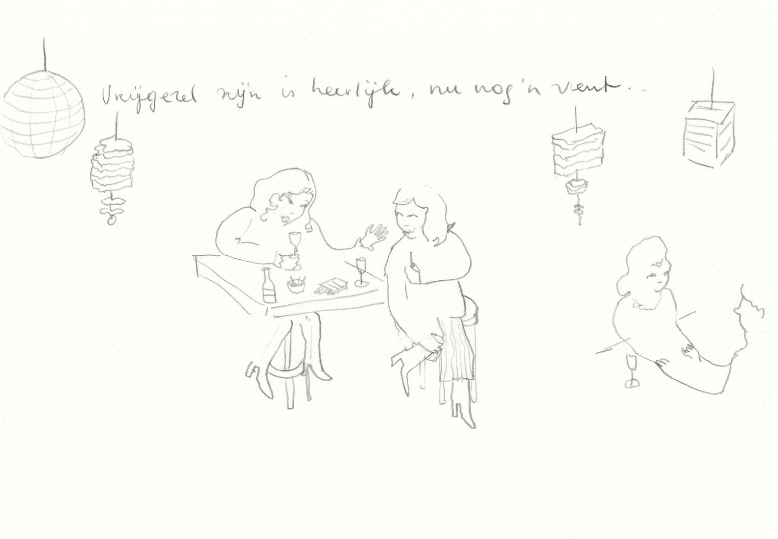 Vrijgezel zijn is heerlijk, nu nog 'n vent..