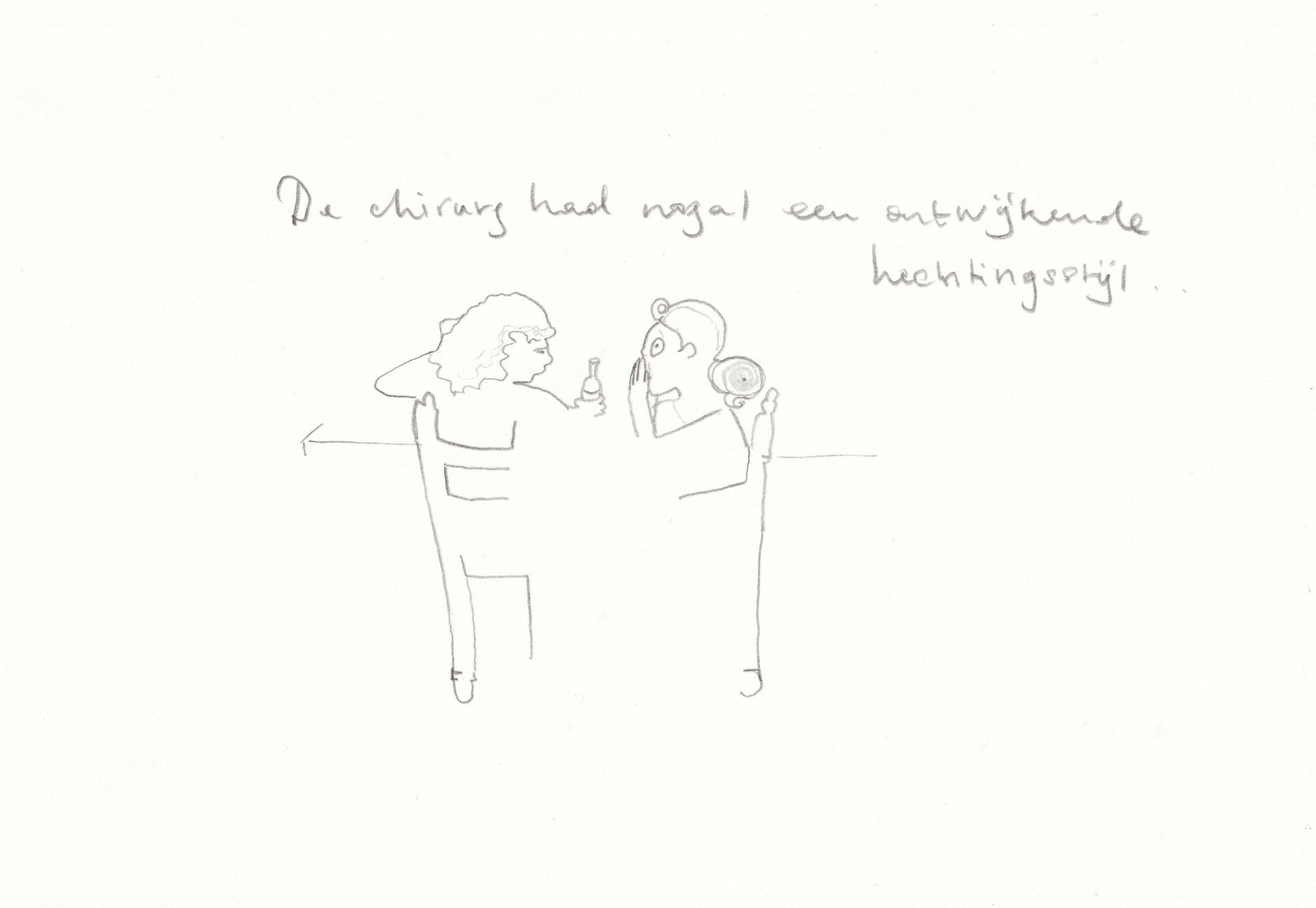 De chirurg had nogal een ontwijkende hechtingsstijl