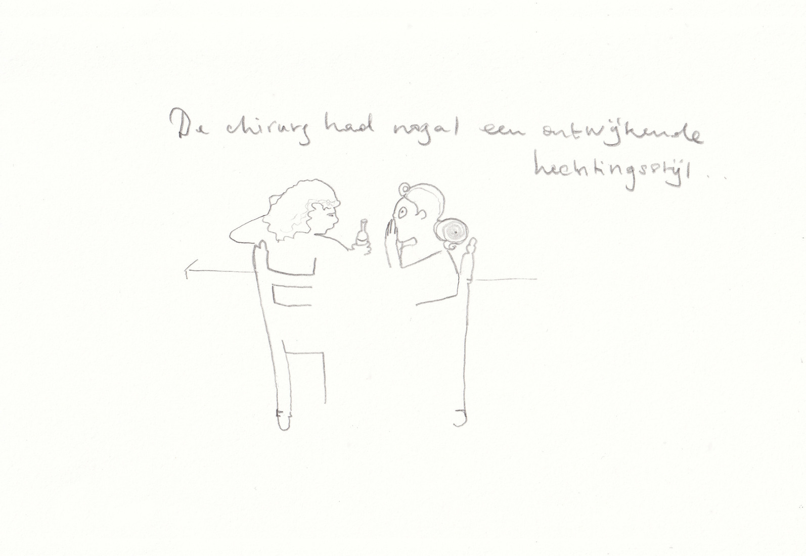 De chirurg had nogal een ontwijkende hechtingsstijl