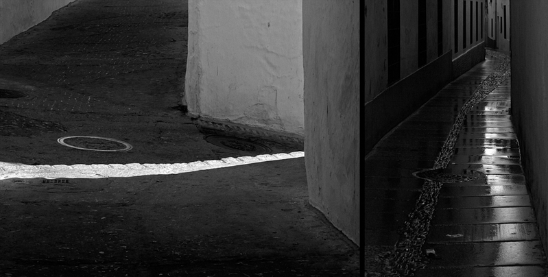 Street light diptych