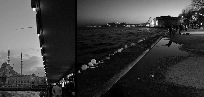 Nightly anglers diptych