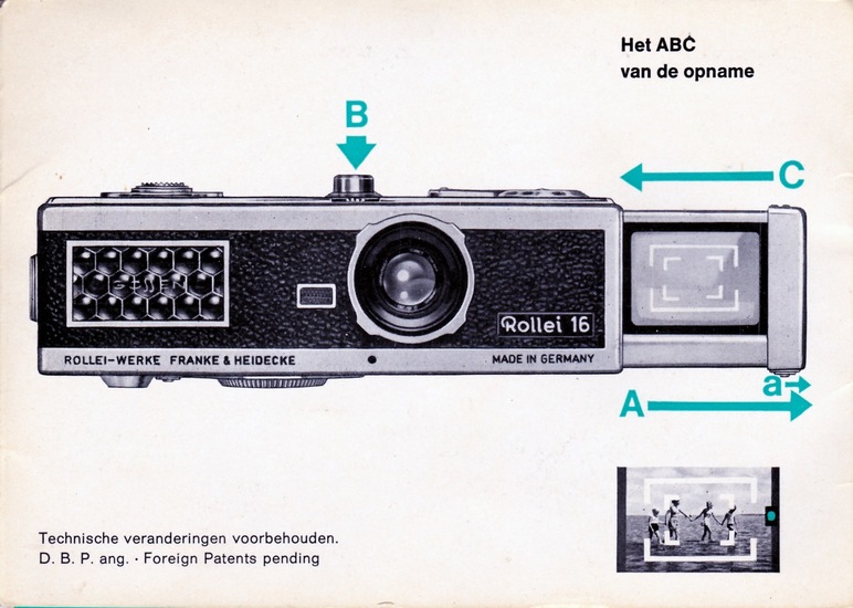 Rollei 16 in de practijk