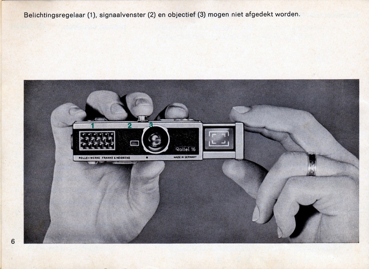 Rollei 16 in de practijk