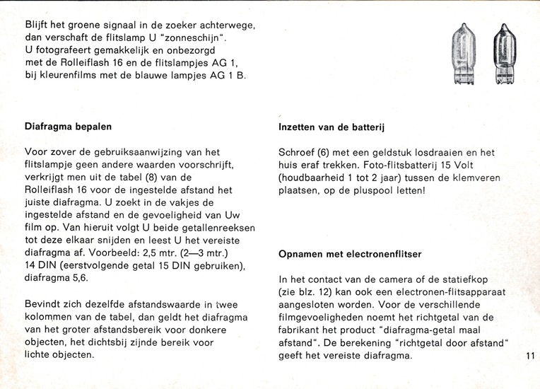 Rollei 16 in de practijk